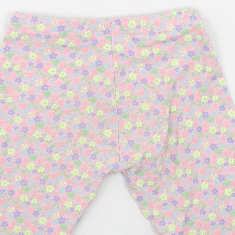 Dunnes Girls Multicoloured Fair Isle Polyester Jegging Trousers Size 2-3 Years  Regular
