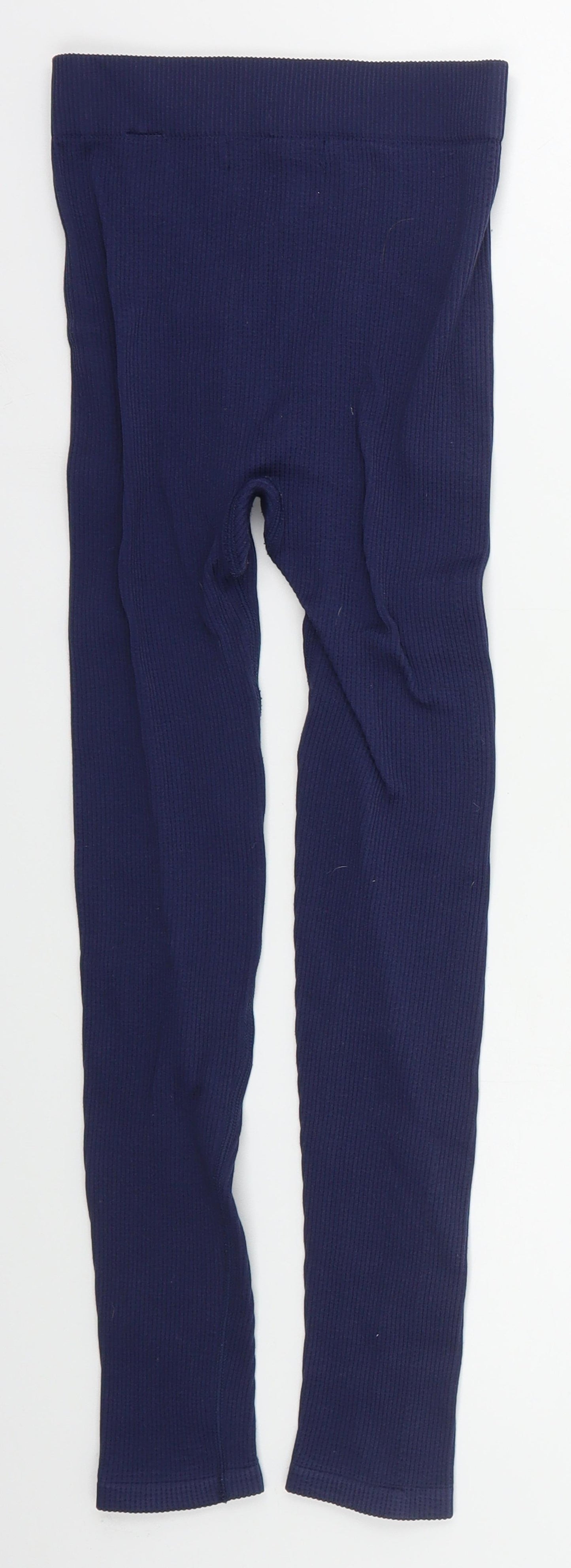 Dunnes Womens Blue  Nylon Compression Leggings Size XS L22 in Regular