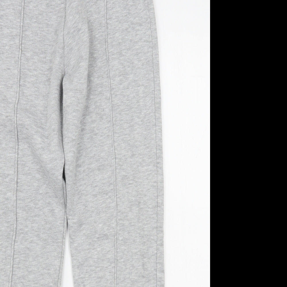 Matalan Girls Grey  Polyester Jogger Trousers Size 12 Years  Regular