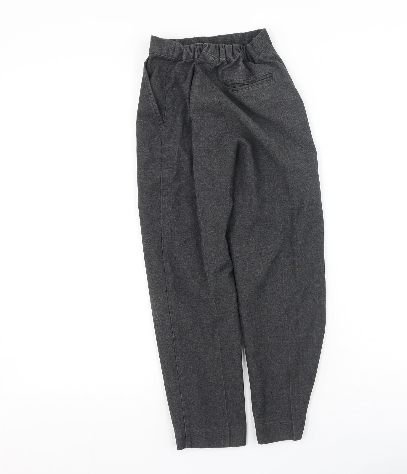 TU Boys Grey  Polyester Dress Pants Trousers Size 8 Years  Regular
