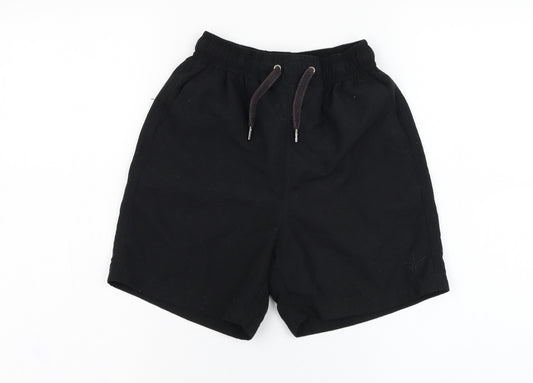 Firetrap Boys Black  Polyester Sweat Shorts Size 9-10 Years  Regular