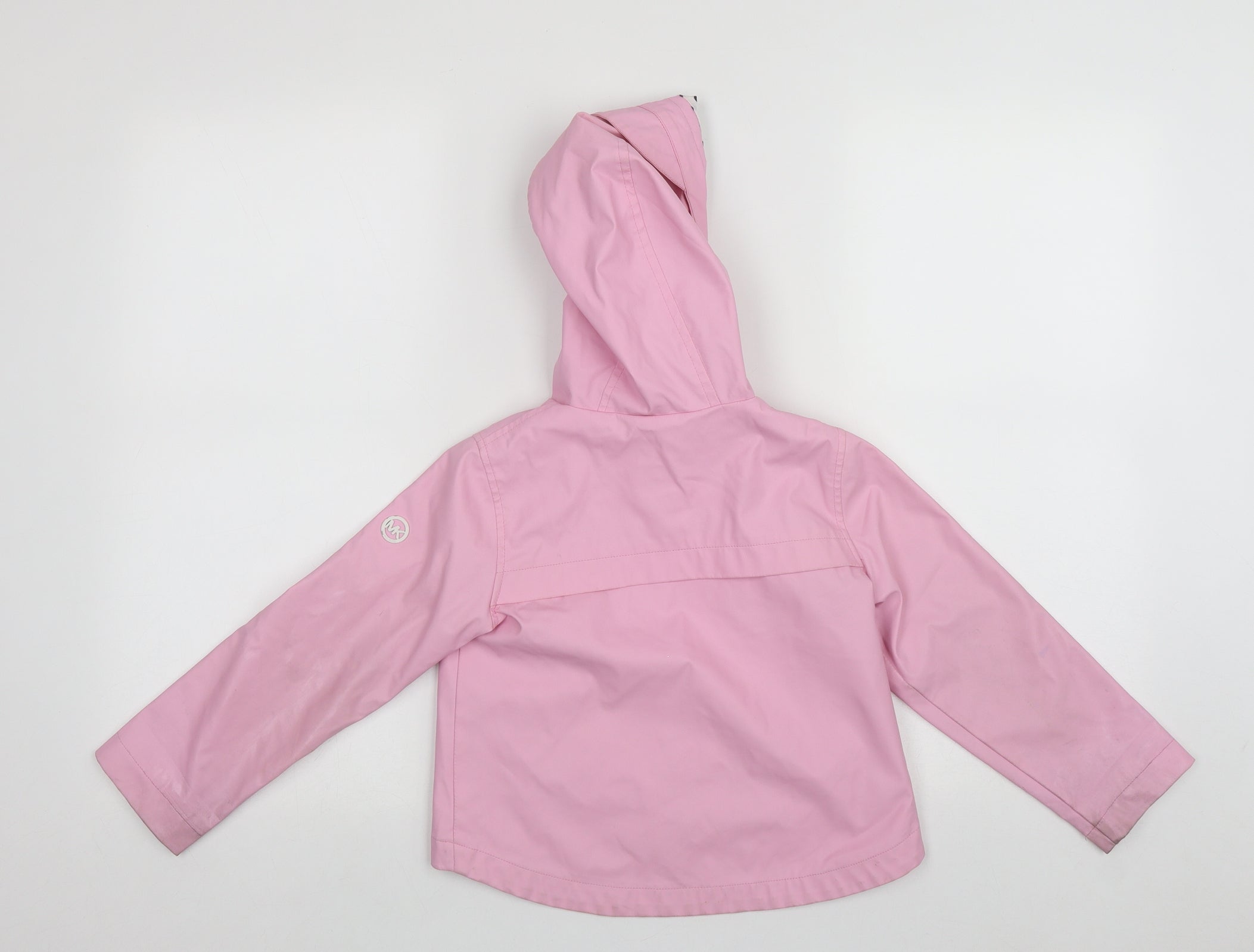 Michael kors clearance pink rain jacket