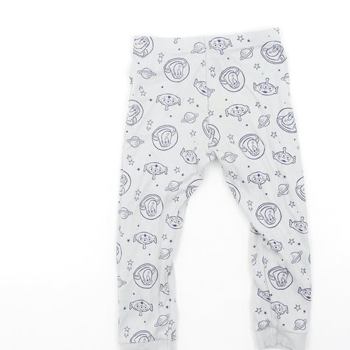 Preworn Boys Grey  Cotton  Pyjama Pants Size 2-3 Years   - Toy story