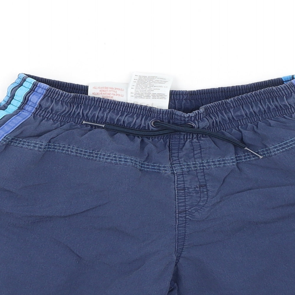 adidas Boys Blue  Polyester Sweat Shorts Size 9-10 Years  Regular