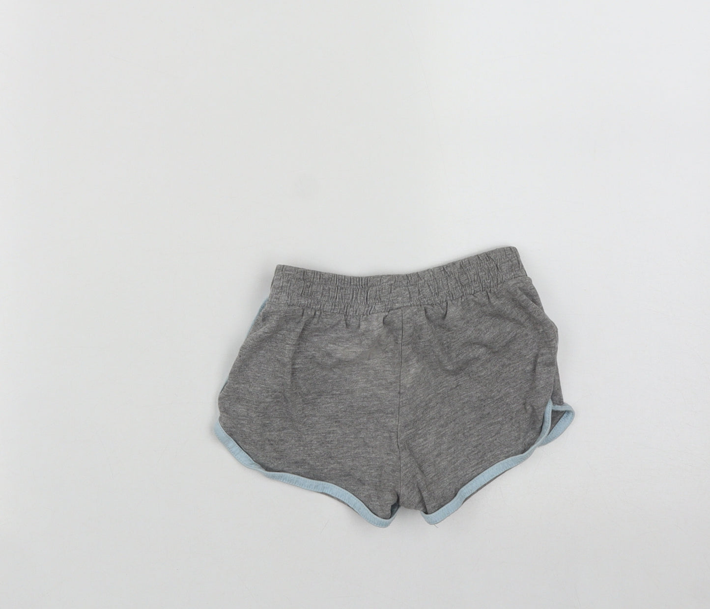 TU Boys Grey  Cotton Sweat Shorts Size 3 Years  Regular Drawstring