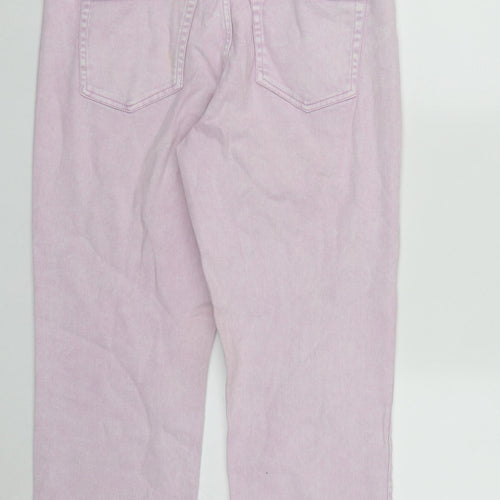 Garcia Womens Purple  Cotton Straight Jeans Size 31 in L26 in Regular Zip