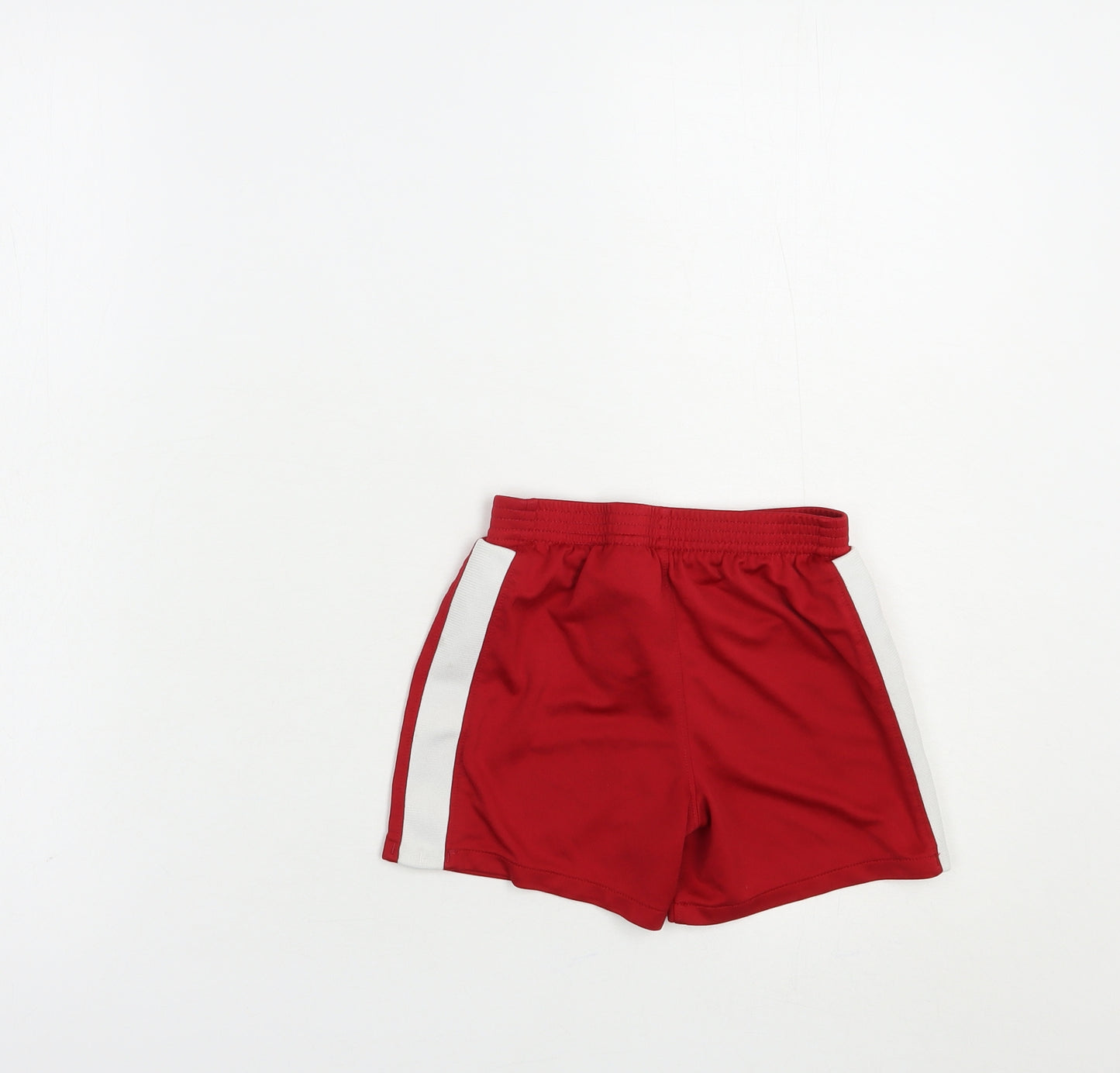 Nike  Boys Red  Polyester Sweat Shorts Size 2-3 Years  Regular  - Liverpool FC
