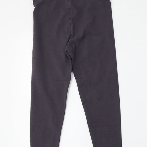 George Girls Grey  Cotton Jogger Trousers Size 8-9 Years  Regular