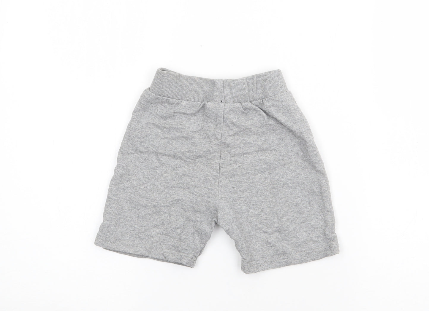 McKenzie Boys Grey  Cotton Sweat Shorts Size 4-5 Years  Regular