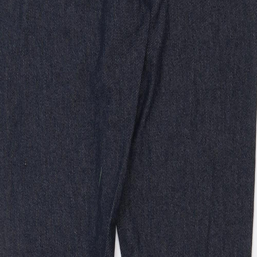 Pep & Co Womens Blue  Cotton Jegging Leggings Size 8 L26 in