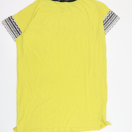 Primark Womens Yellow  100% Cotton Top Dress Size S   - The Lion King