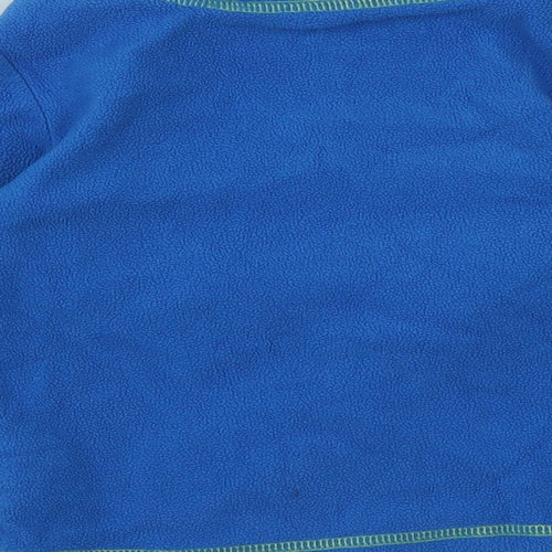 Dunnes Boys Blue Round Neck  Polyester Pullover Jumper Size 2-3 Years   - Dinasour Print