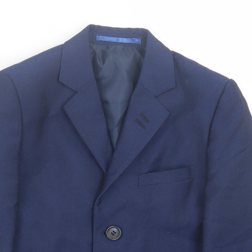 Creon Previs Boys Blue   Jacket Blazer Size 4 Years  Button