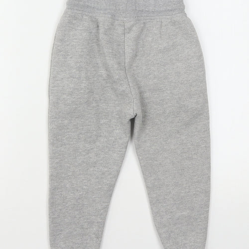 Firetrap Girls Grey  Polyester Sweatpants Trousers Size 3-4 Years  Regular Drawstring