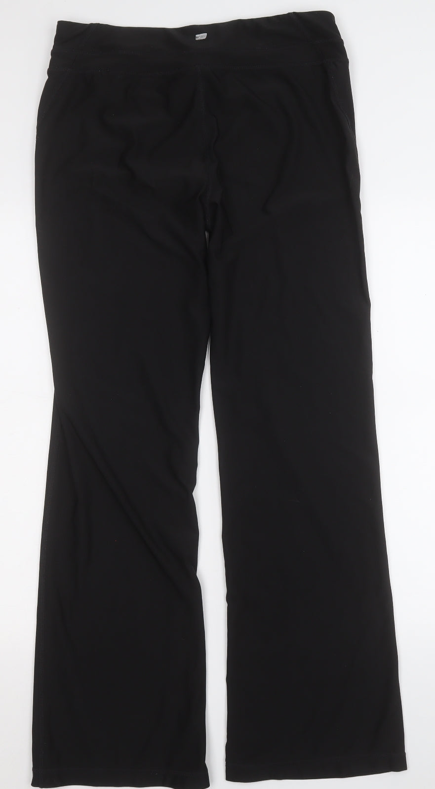 Athletic Works Womens Black Polyester Jogger Trousers Size M L30