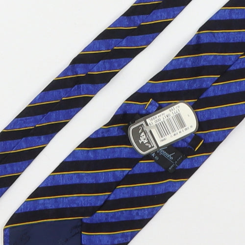 Tie Rack Mens Multicoloured Striped Silk Pointed Tie One Size