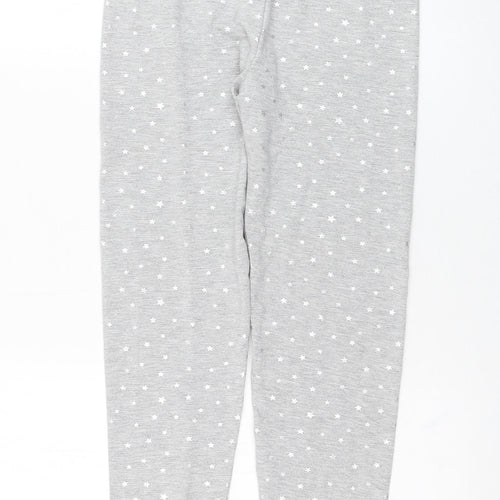 George Girls Grey  Polyester Jogger Trousers Size 13-14 Years  Regular Pullover - Star, Leggings