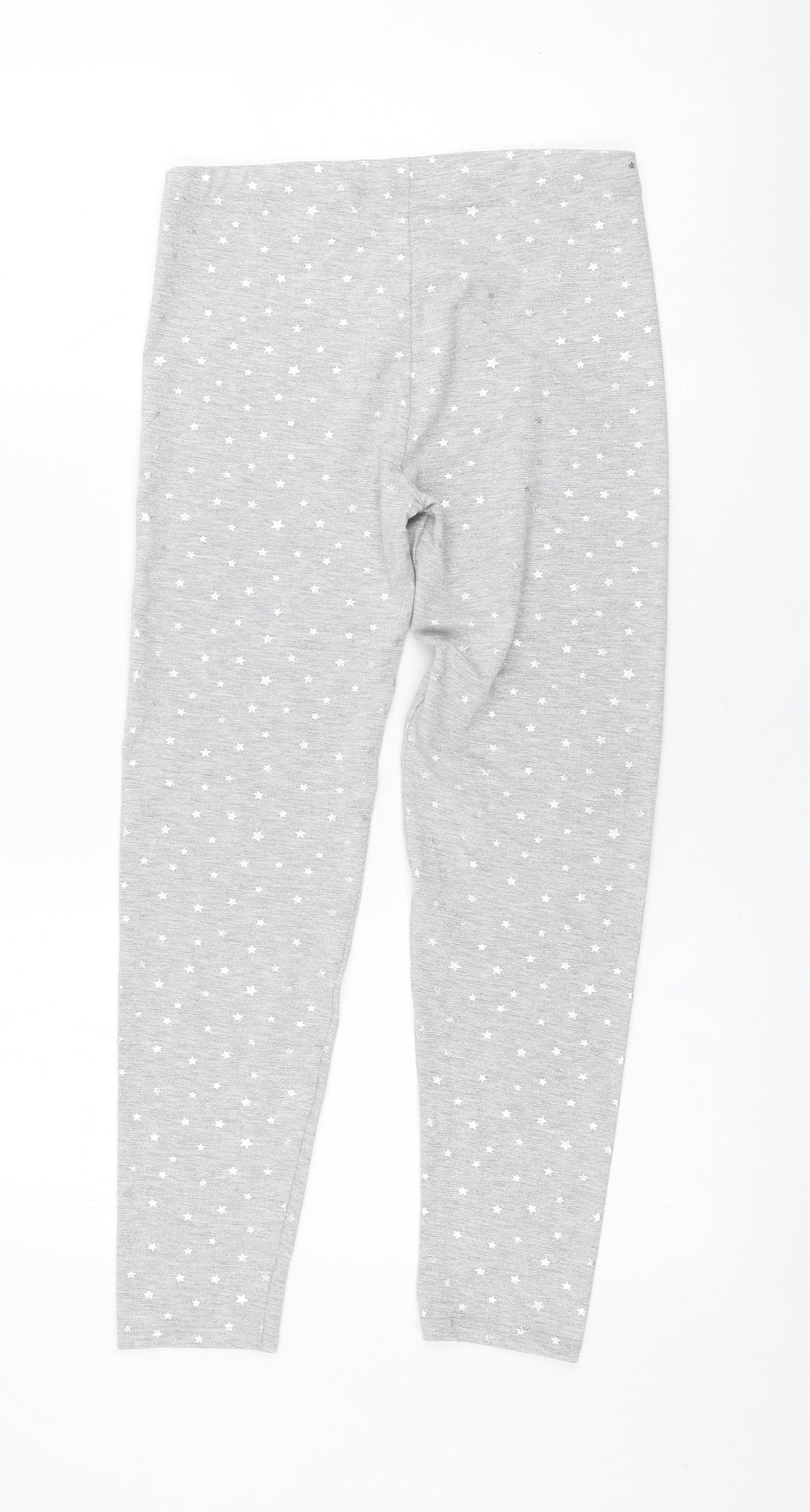 George Girls Grey  Polyester Jogger Trousers Size 13-14 Years  Regular Pullover - Star, Leggings