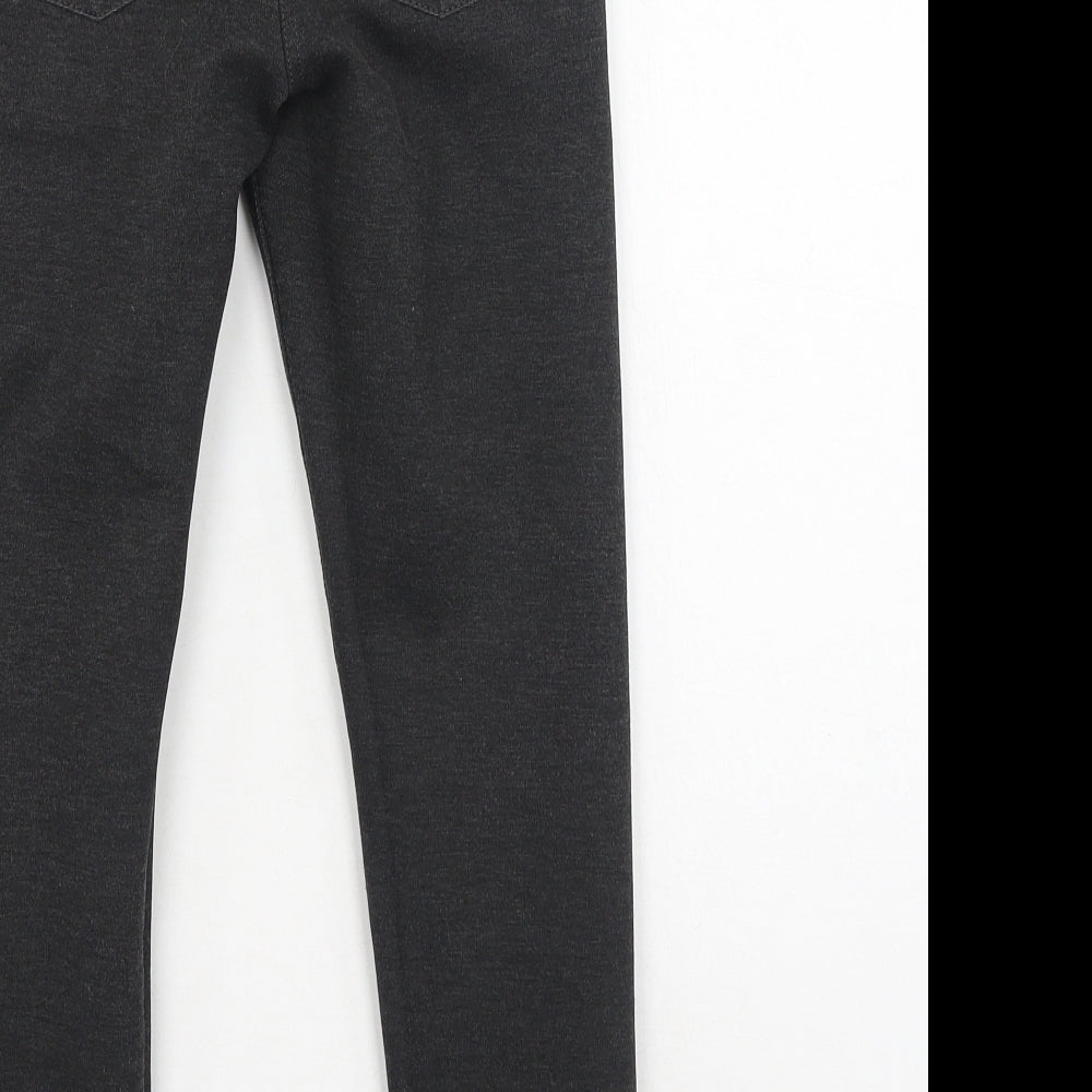 Next  Girls Grey  Polyester Dress Pants Trousers Size 9 Months  Regular