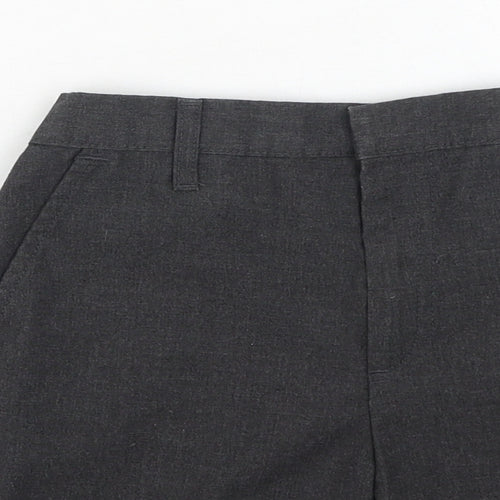 TU Boys Grey  Polyester Chino Shorts Size 8 Years  Regular