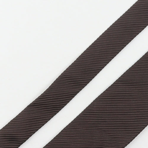 Peter Werth Mens Brown Striped Silk Pointed Tie One Size