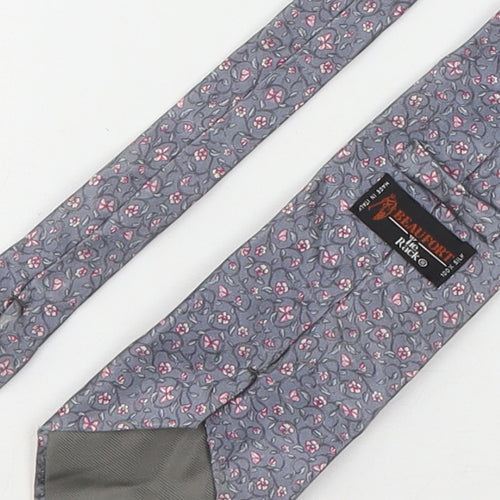 Tie Rack Mens Multicoloured Floral Silk Pointed Tie One Size