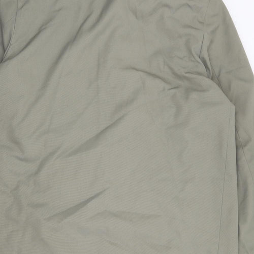 Greenwoods Mens Green   Jacket Coat Size L  Zip