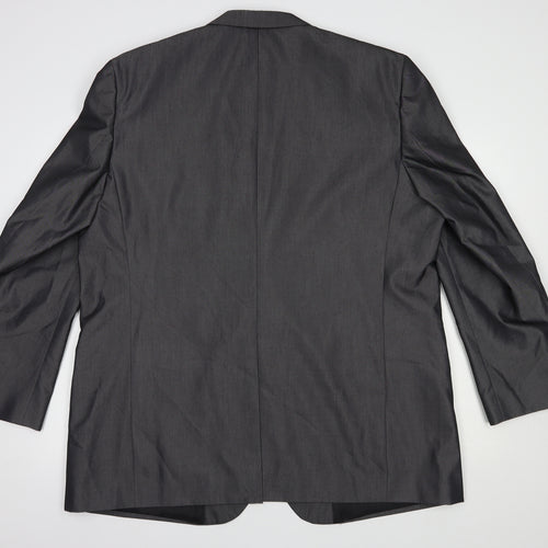 Williams & Brown Mens Grey   Jacket Blazer Size XL  Button