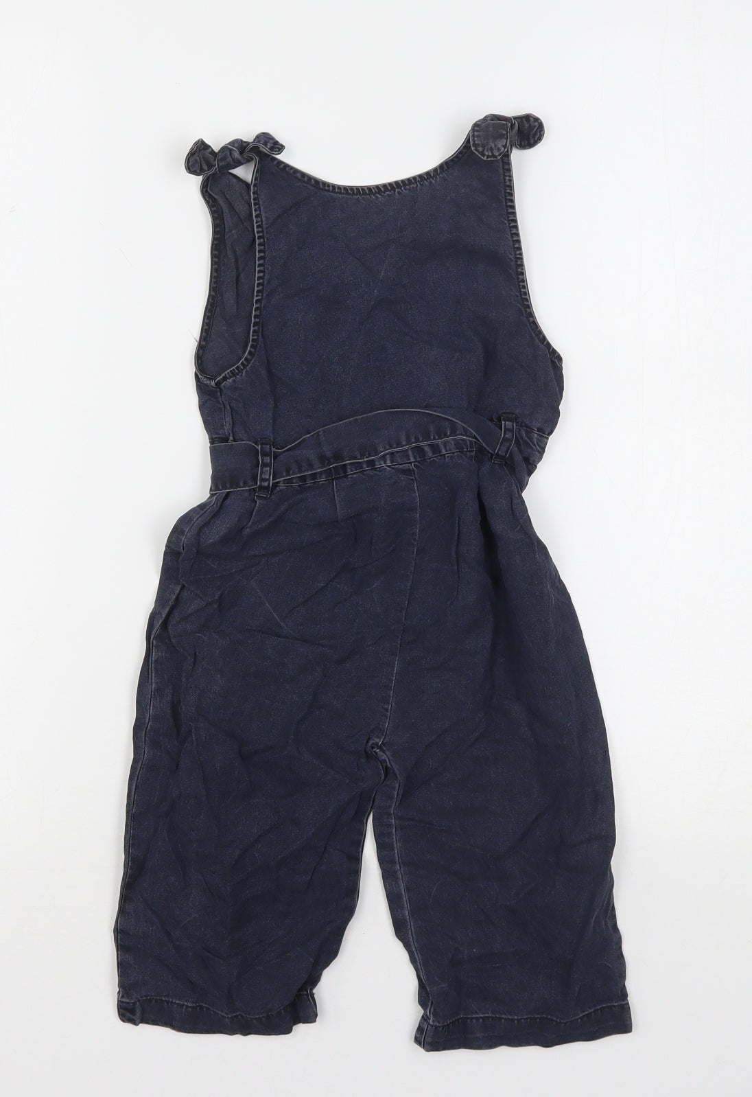 NEXT Girls Blue  Lyocell Jumpsuit One-Piece Size 3 Years