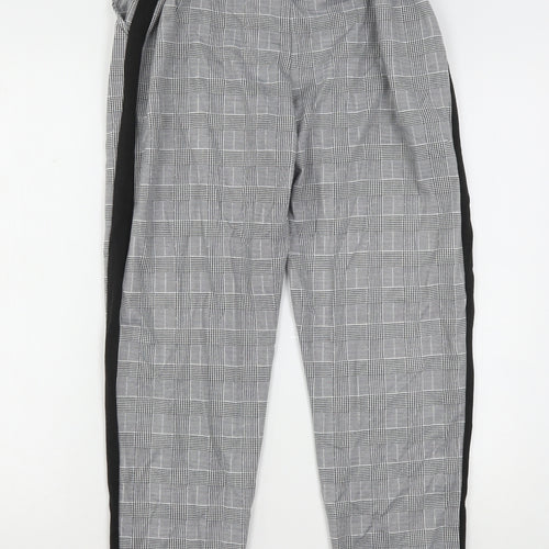 New Look Girls Multicoloured Houndstooth Polyester Capri Trousers Size 14-15 Years  Regular