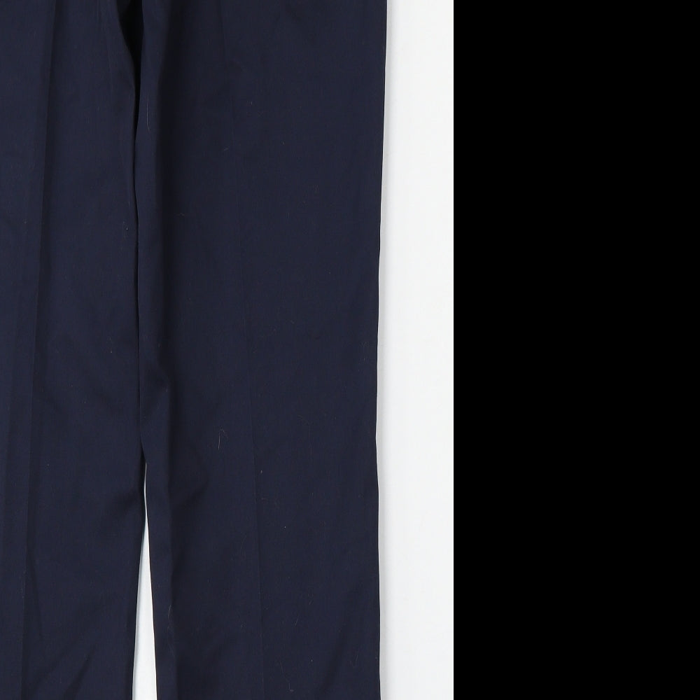 Primark Mens Blue  Polyester Trousers  Size 32 L30 in Regular Button