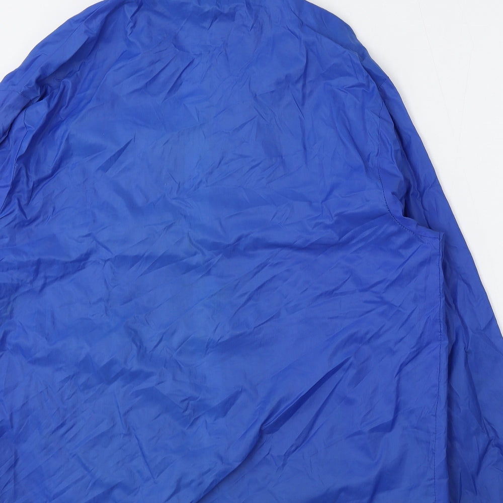 Preworn Mens Blue   Anorak Jacket Size L  Zip