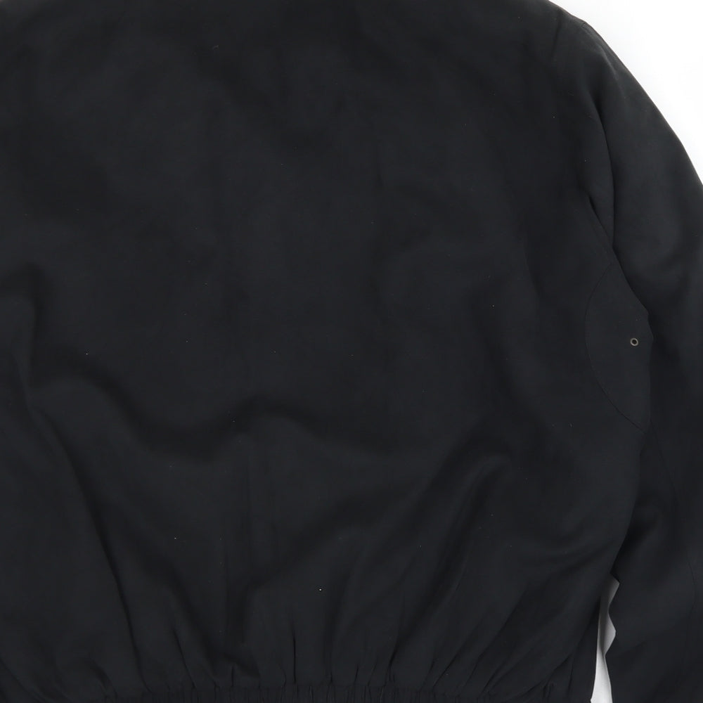 Rainma Mens Black   Jacket Coat Size S  Zip