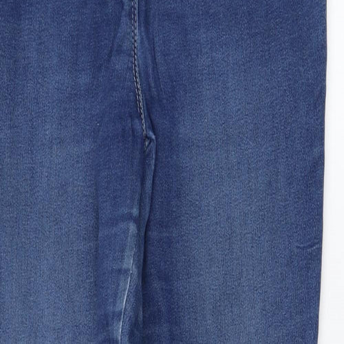 NEXT Womens Blue  Cotton Jegging Leggings Size 10 L28 in