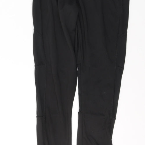 Karrimor Womens Black  Polyester Pedal Pusher Leggings Size M L27 in Regular Pullover