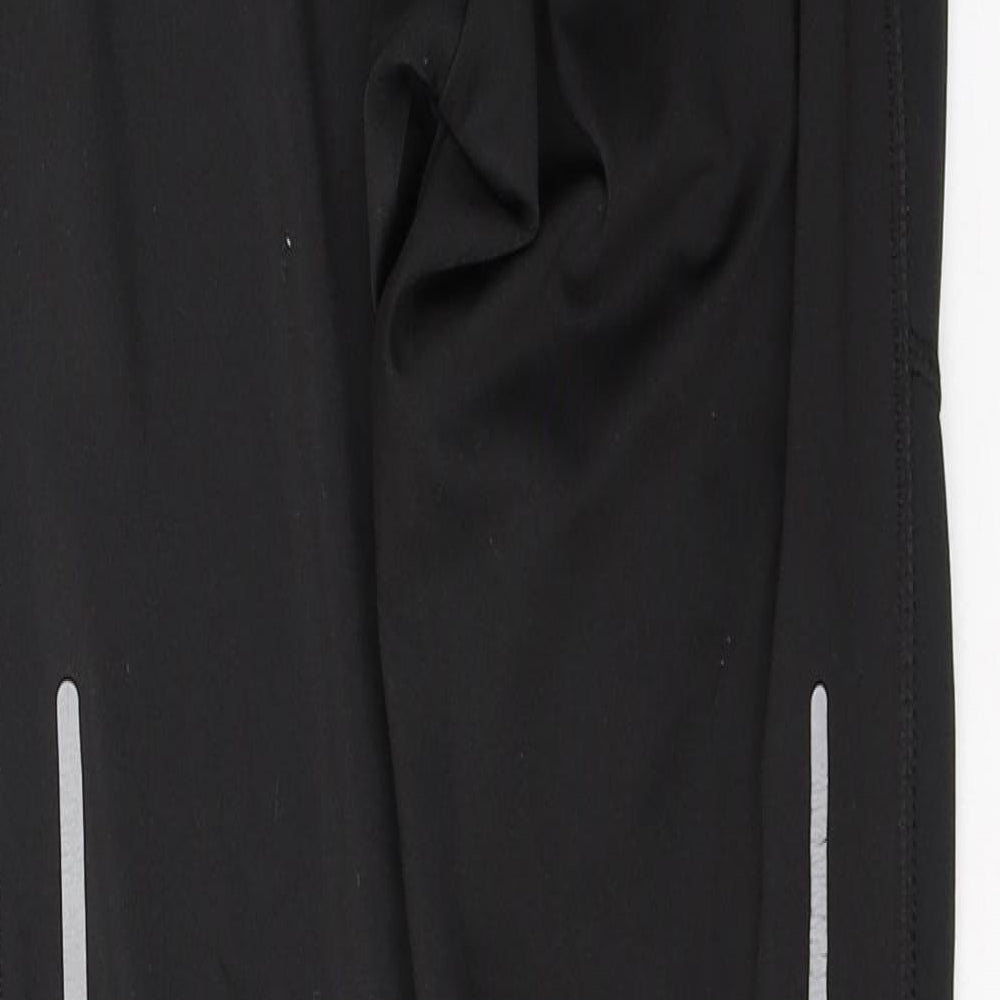 Karrimor Womens Black  Polyester Pedal Pusher Leggings Size M L27 in Regular Pullover