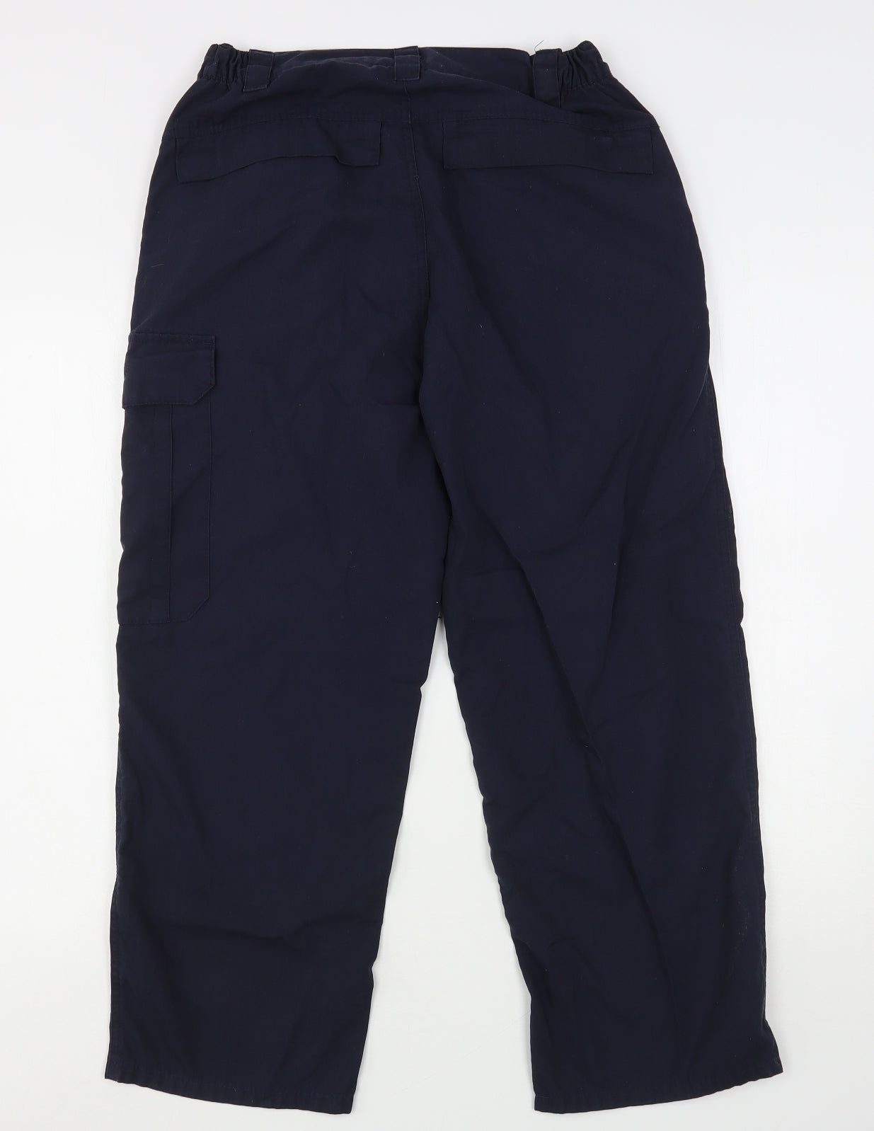 David Luke Mens Blue Polyester Cargo Trousers Size 30 L26 in Regular –  Preworn Ltd