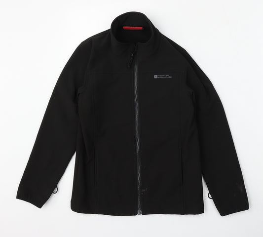 Mountain Warehouse Boys Black   Jacket  Size 9-10 Years  Zip