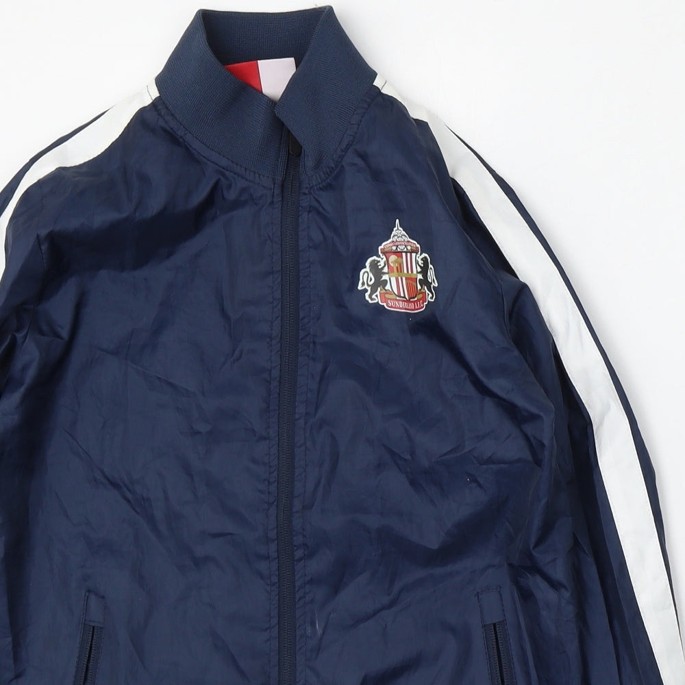 Sunderland AFC Mens Blue   Jacket  Size XS  Zip