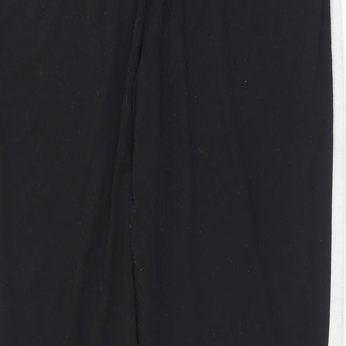 SheIn Womens Black  Polyester Jogger Trousers Size XL L28 in Regular