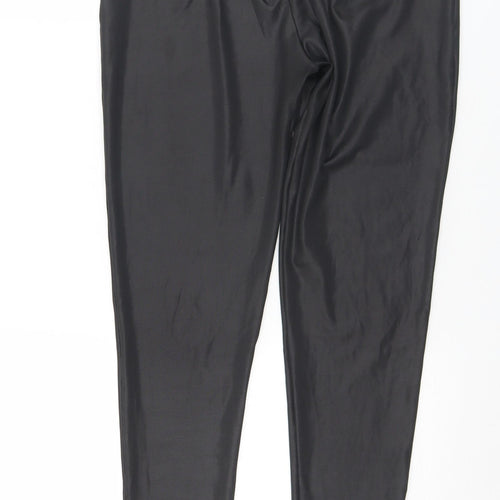 River Island Womens Black  Polyester Capri Leggings Size 10 L26 in