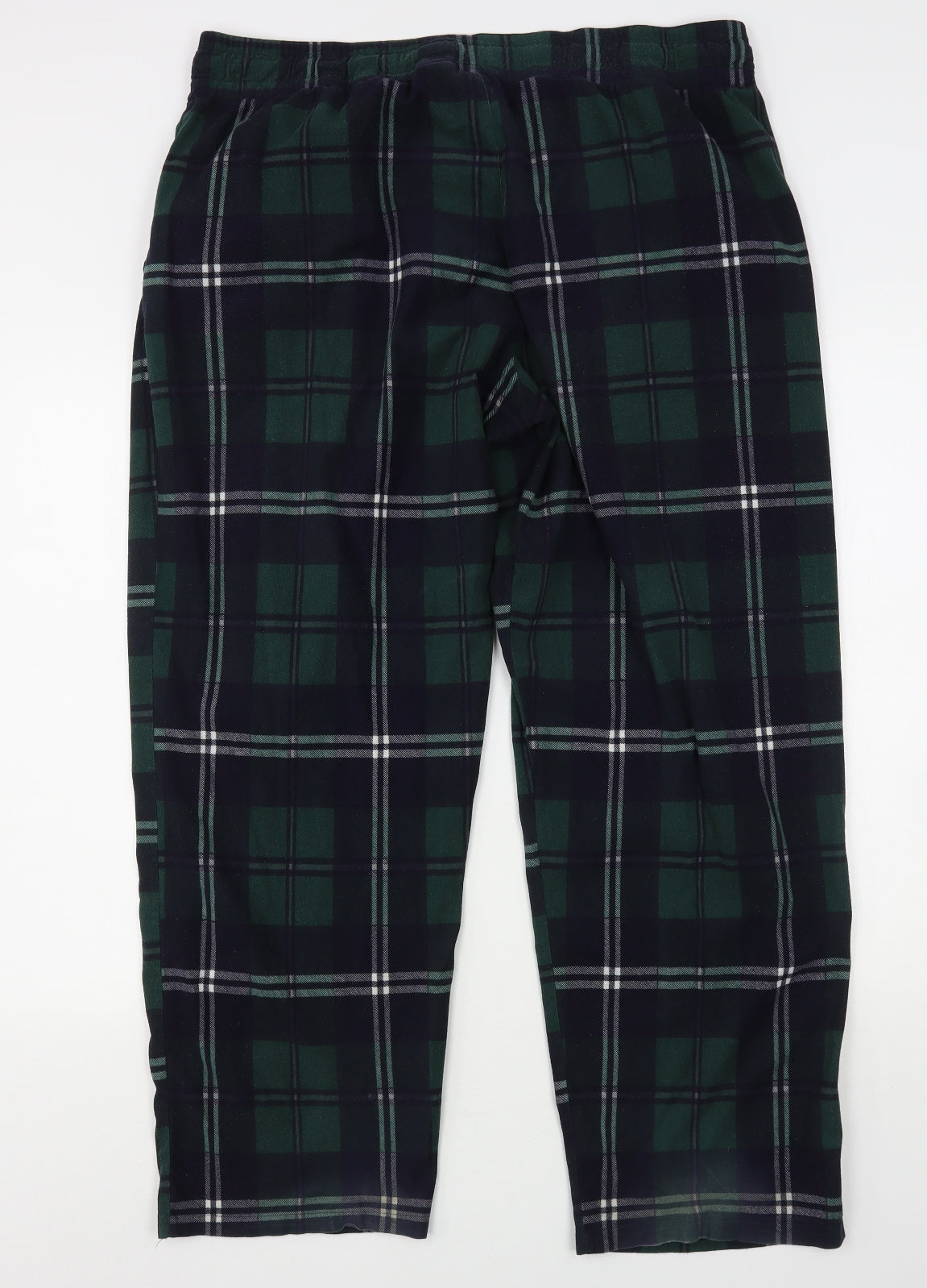 F&F Mens Green Plaid Polyester Pyjama Pants Size XL – Preworn Ltd