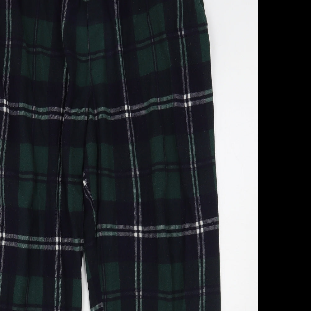 F&F Mens Green Plaid Polyester Pyjama Pants Size XL – Preworn Ltd