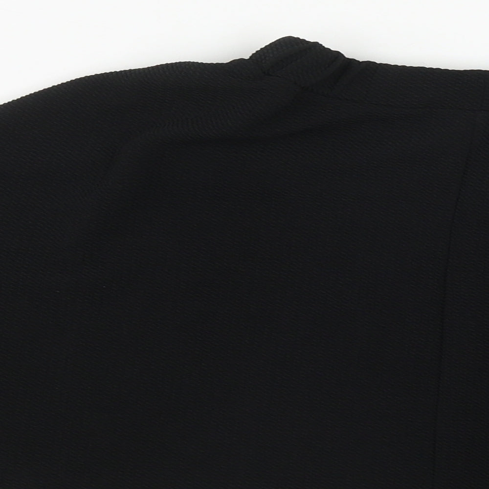 SheIn Girls Black  Polyester Flare Skirt Size 11-12 Years  Regular