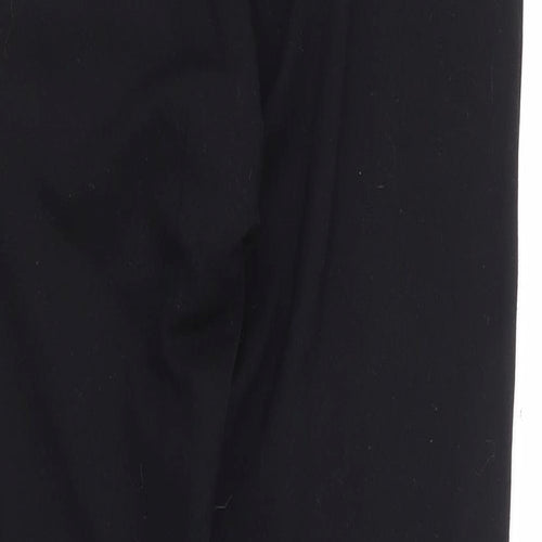 Marks and Spencer Womens Black  Viscose Capri Leggings Size 8 L26 in