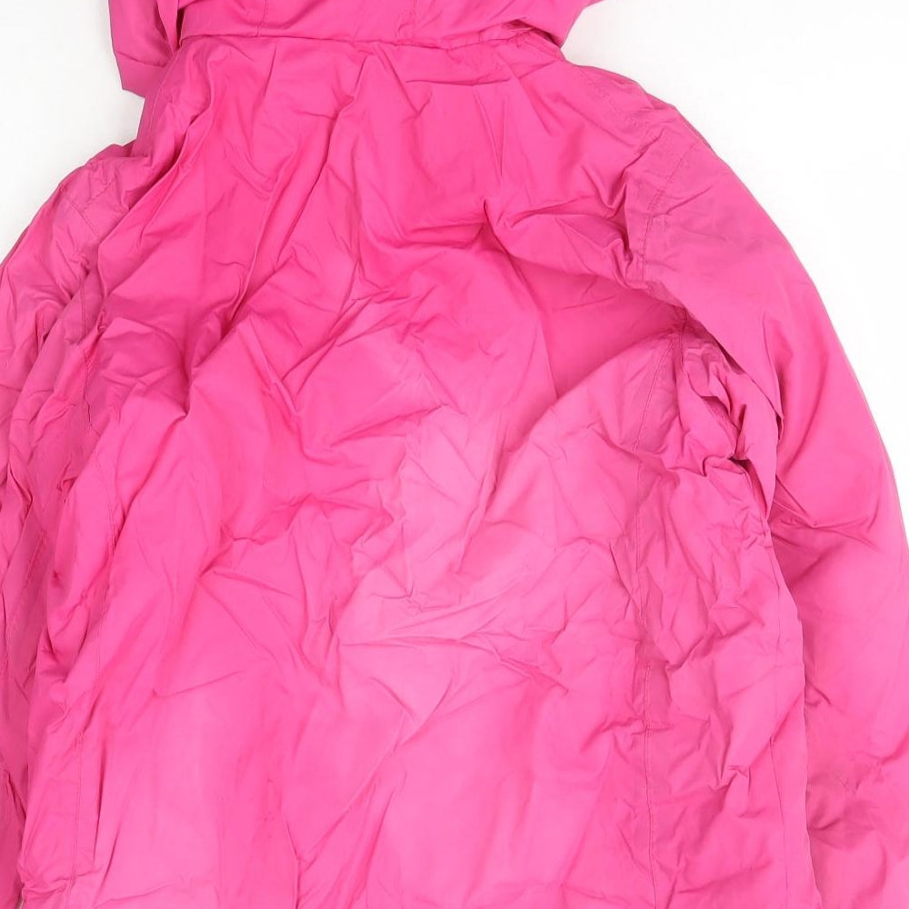 Crane Girls Pink   Ski Jacket Coat Size 11-12 Years  Zip