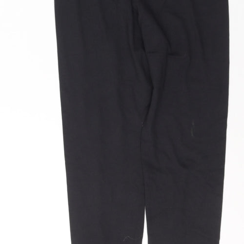 Marks and Spencer Girls Black  Cotton Pedal Pusher Trousers Size 10-11 Years  Regular Pullover