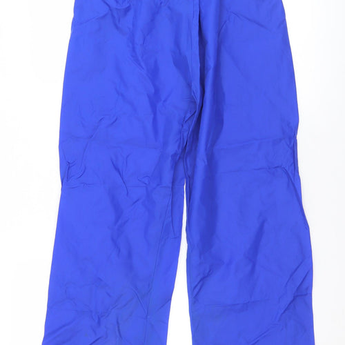 Roamer Mens Blue  Nylon Rain Trousers Trousers Size S L28 in Regular