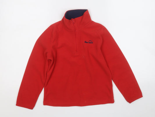 Peter Storm Boys Red   Jacket  Size 5-6 Years  Zip
