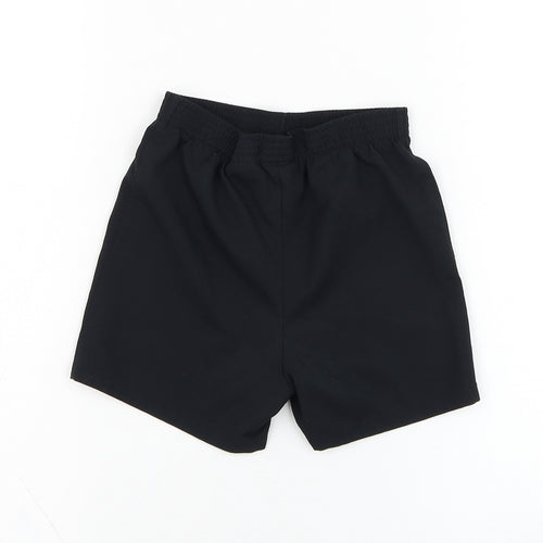 Nike Boys Black  Polyester Sweat Shorts Size 2-3 Years  Regular  - Manchester United